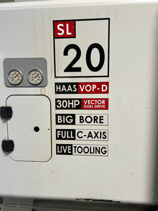 2004 HAAS CNC LATHE SL-20