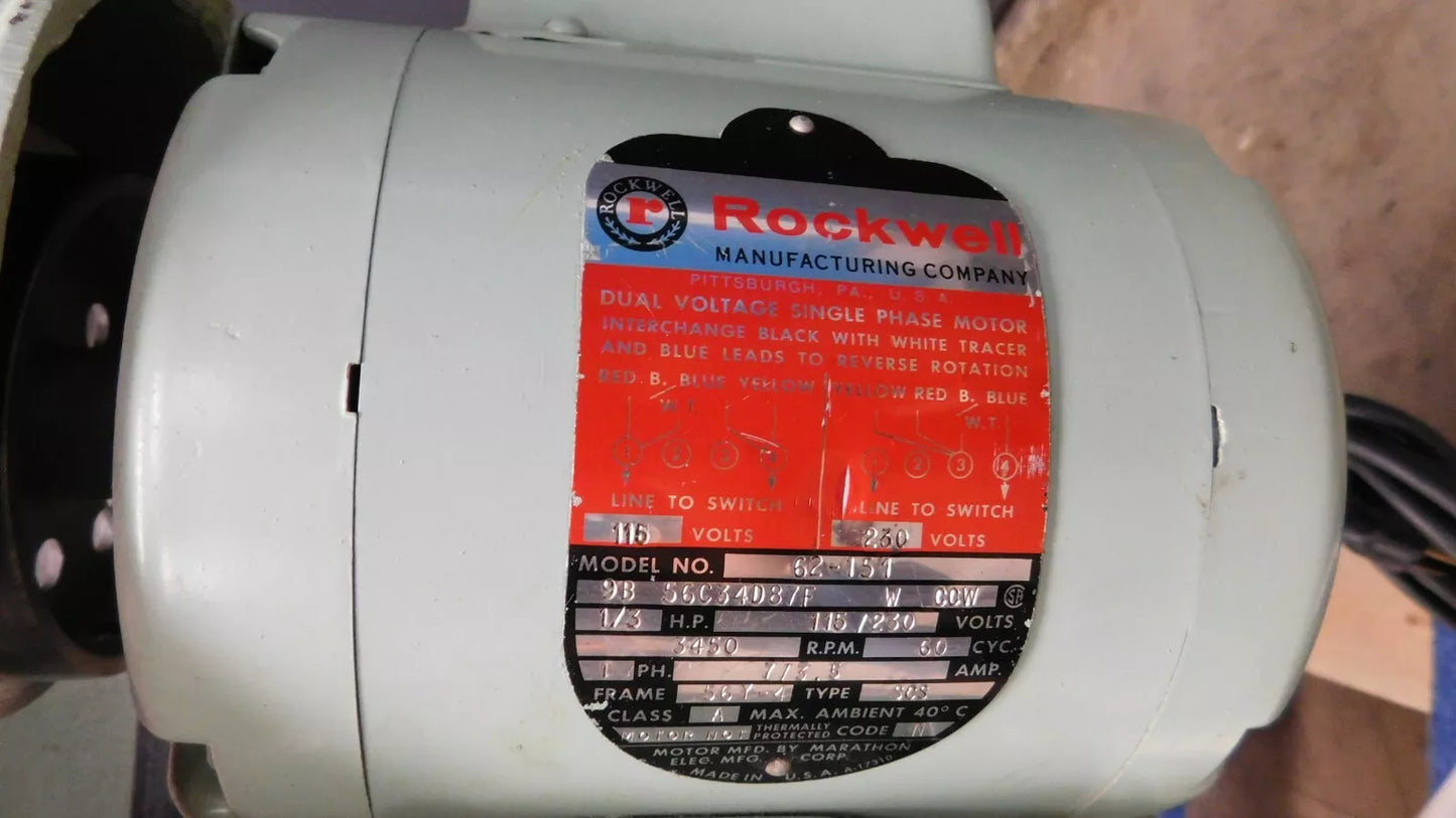 DELTA ROCKWELL DRILL PRESS 14"