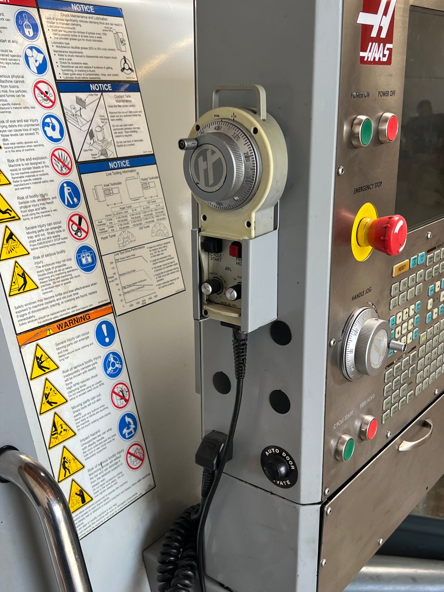 2007 HAAS SL-20T CNC TURNING CENTER