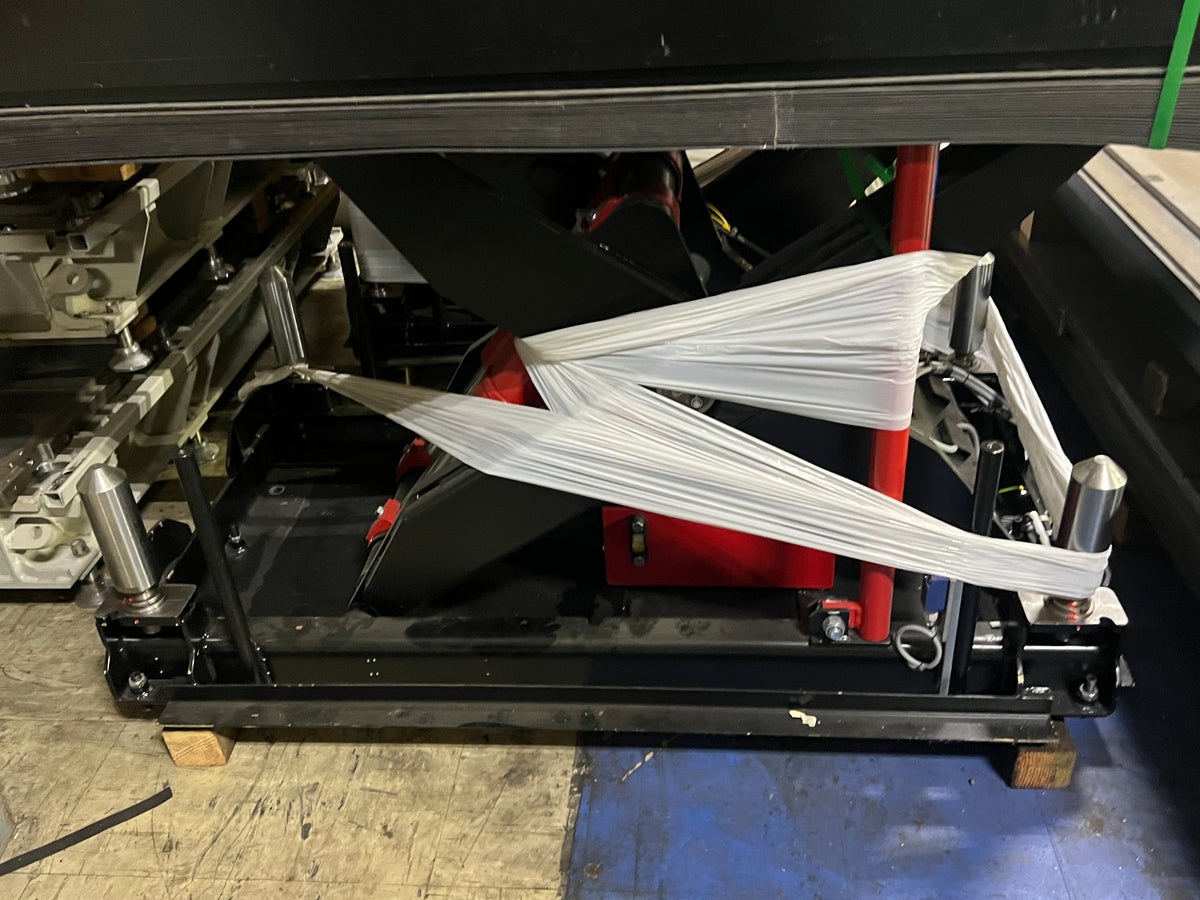 BUTER HYDRAULIC SCISSOR LIFT TABLE WITH ROTATING TOP