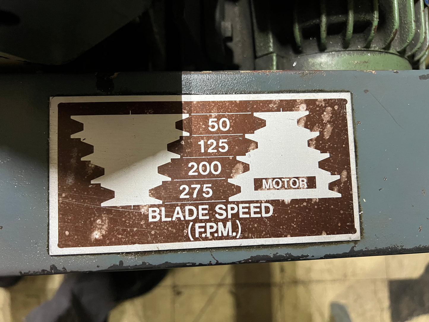 RAMSAW 916 HORIZONTAL CUTTING BAND SAW