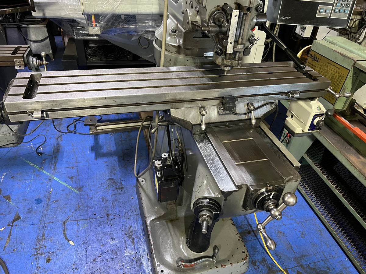 BRIDGEPORT SERIES 1 MANUAL VERTICAL MILLING MACHINE