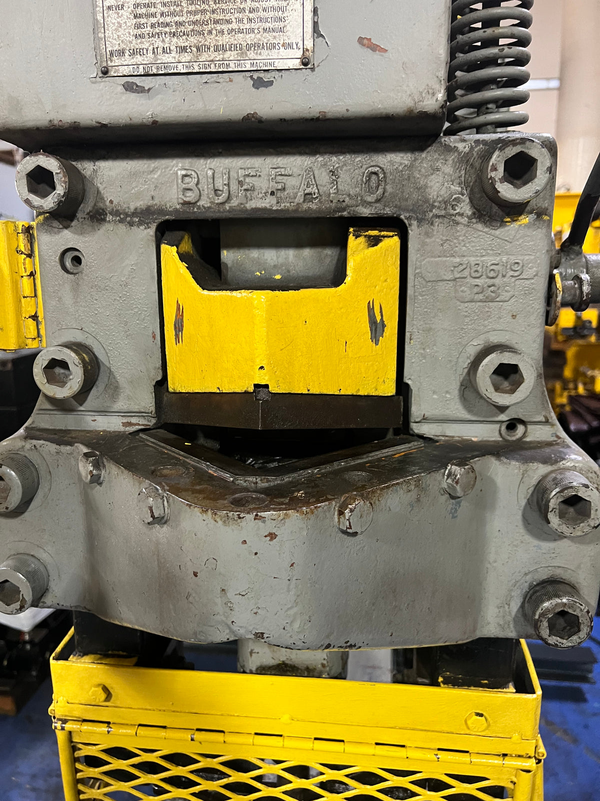 BUFFALO No.2 1/2 UNIVERSAL MECHANICAL IRONWORKER