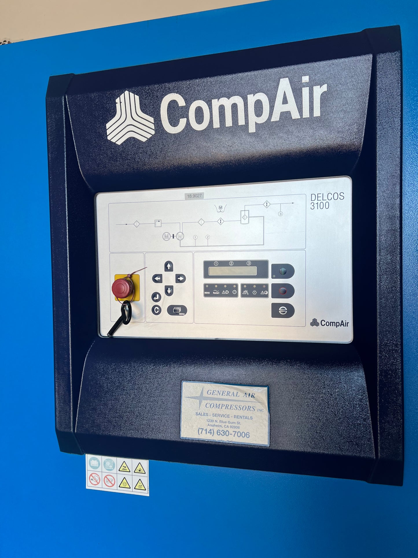 CompAir 75HP SCREW AIR COMPRESSOR