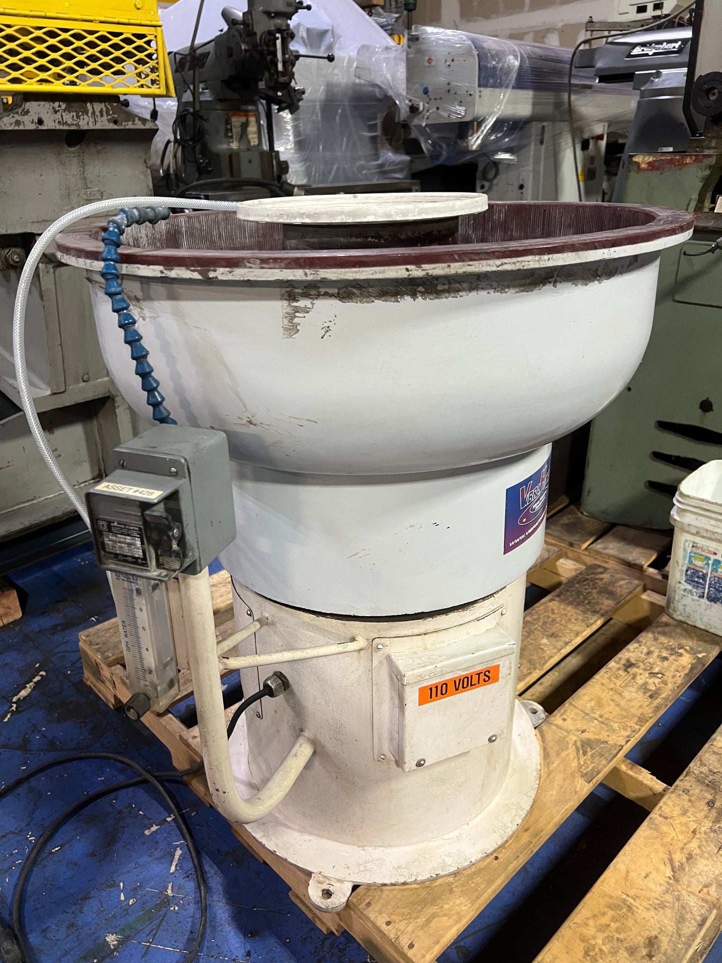 VIBRAHONE VIBRATORY FINISHING BOWL FSV SERIES
