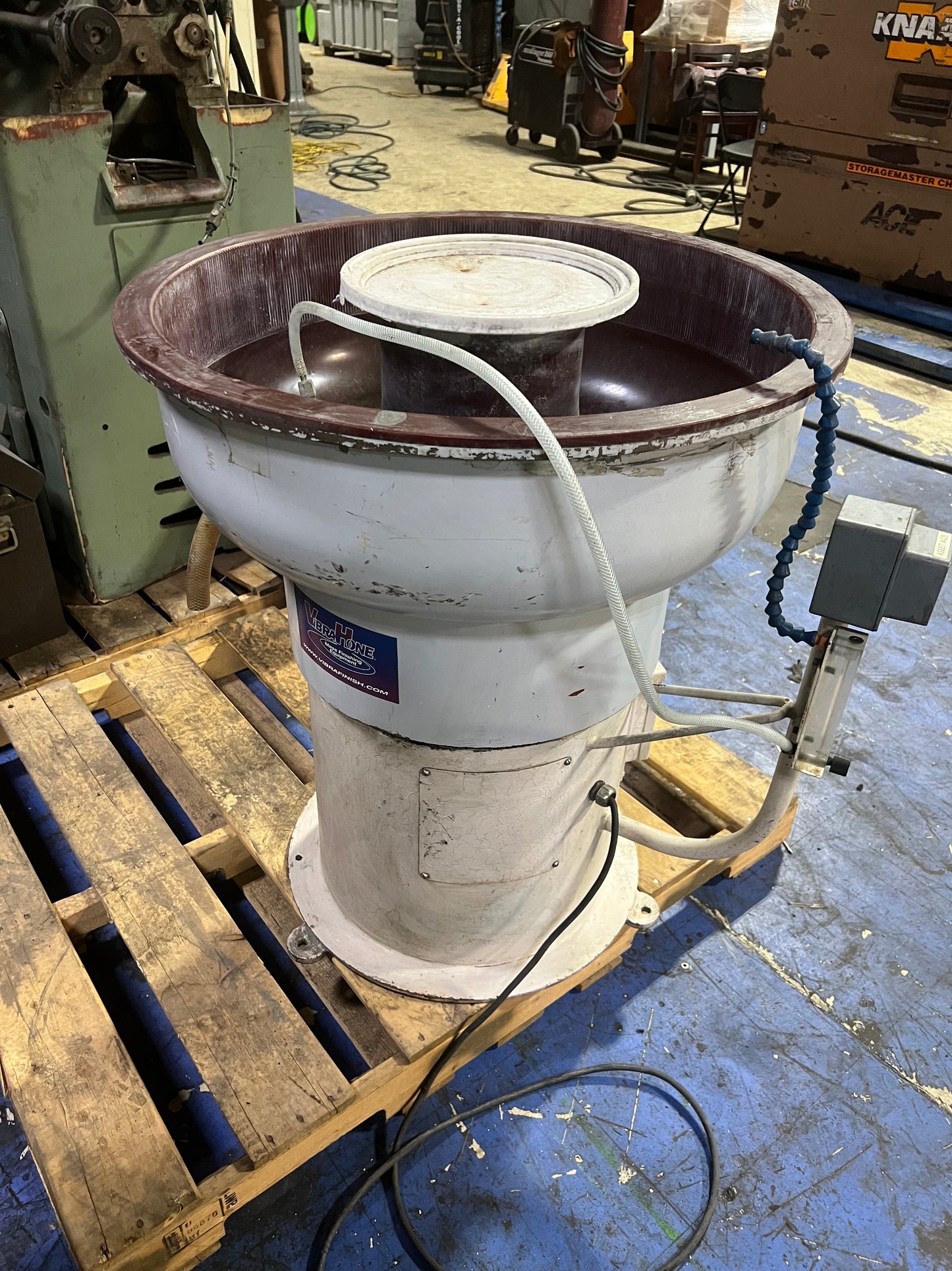 VIBRAHONE VIBRATORY FINISHING BOWL FSV SERIES