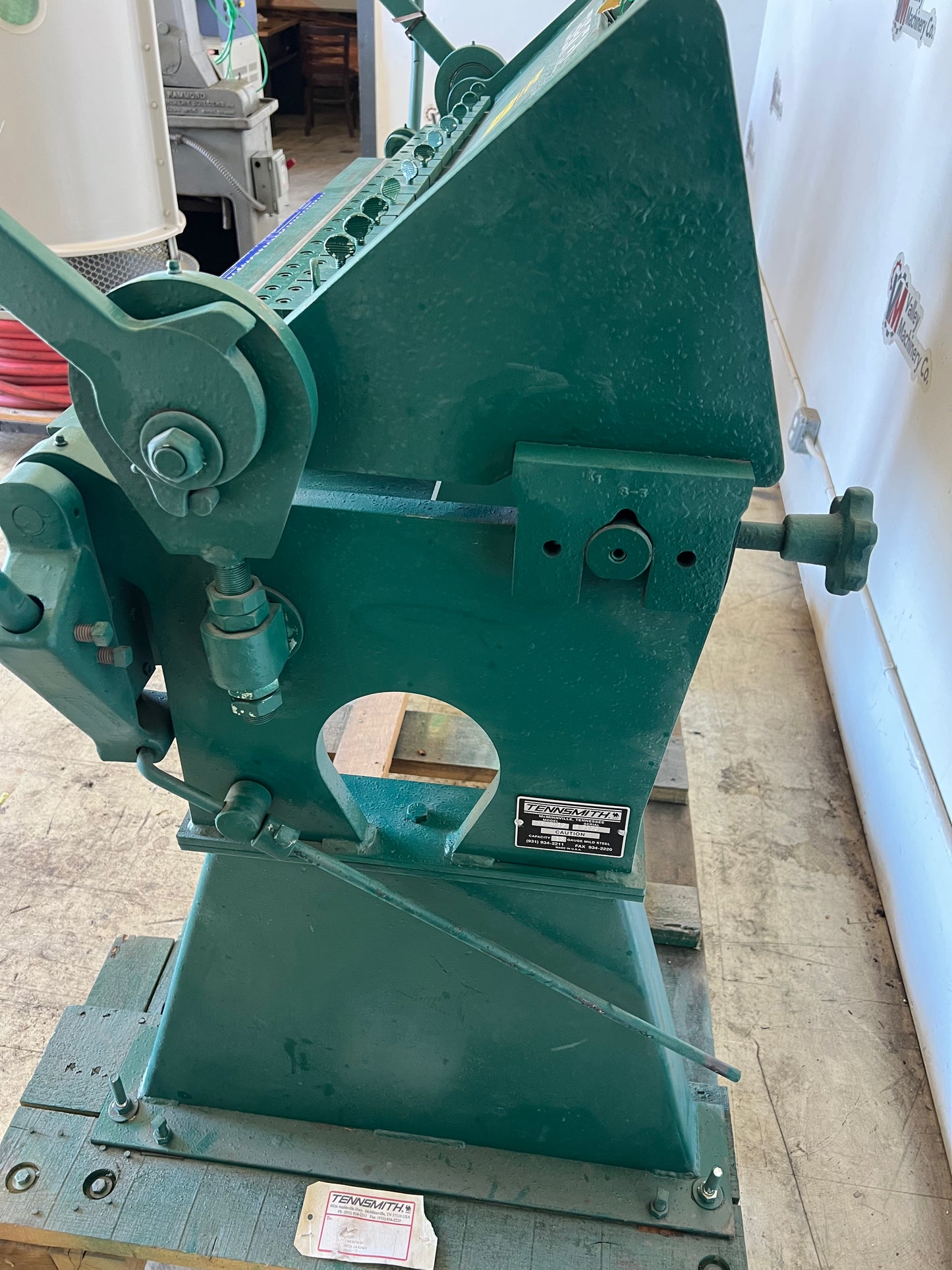 TENNSMITH BENDING HAND PRESS BRAKE F648-12