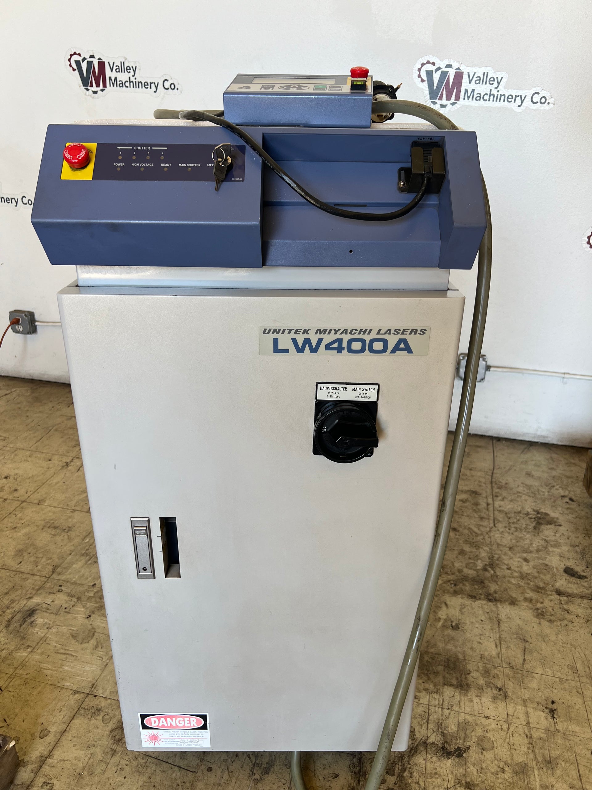 UNITEK MIYACHI LASERS LW400A LASER POWER SUPPLY/WELDER – Valley