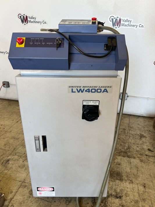 UNITEK MIYACHI LASERS LW400A LASER POWER SUPPLY/WELDER