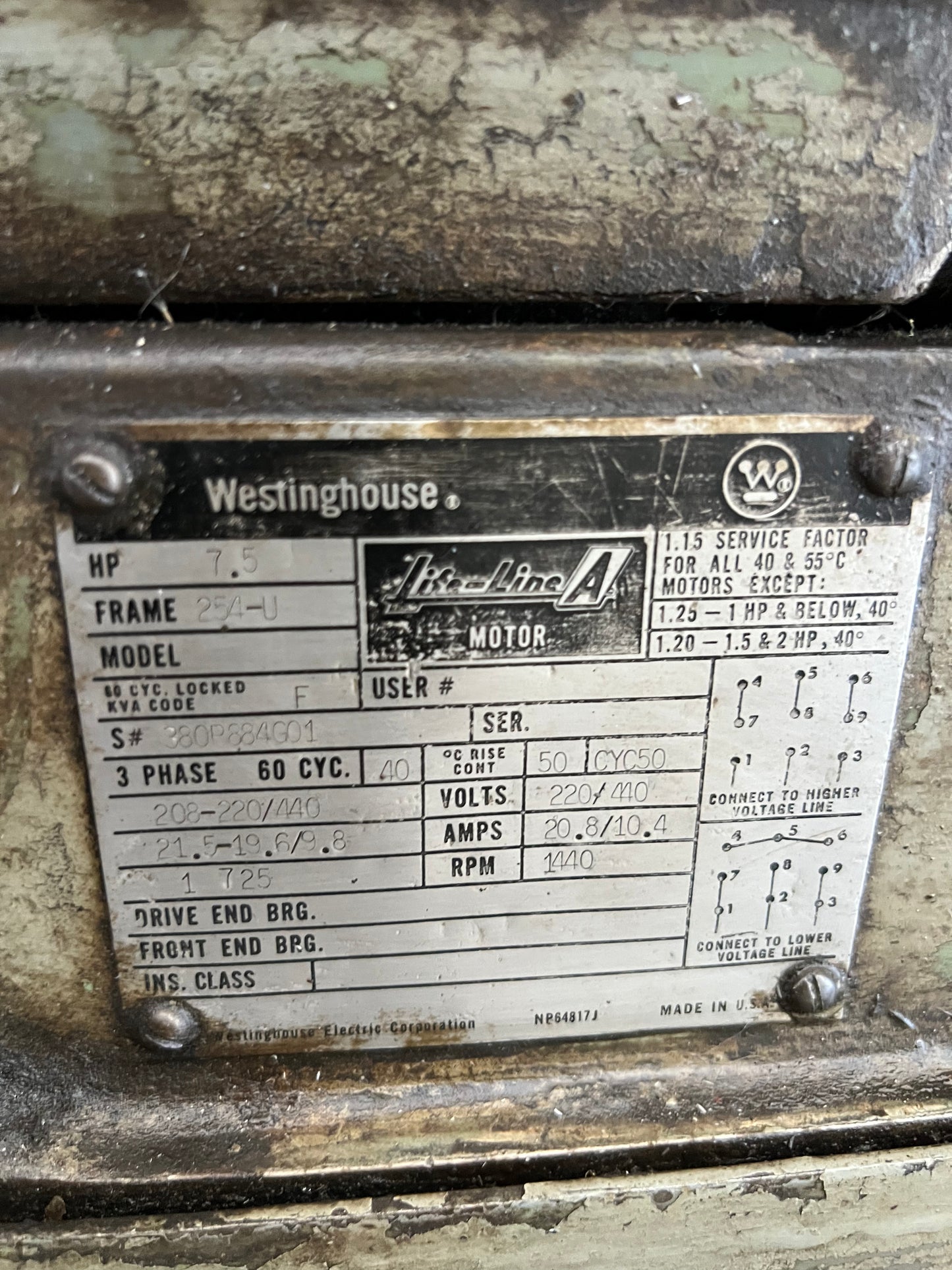 BROWN & SHARPE SCREW MACHINE SERIAL 542-2-4579-1 1/2