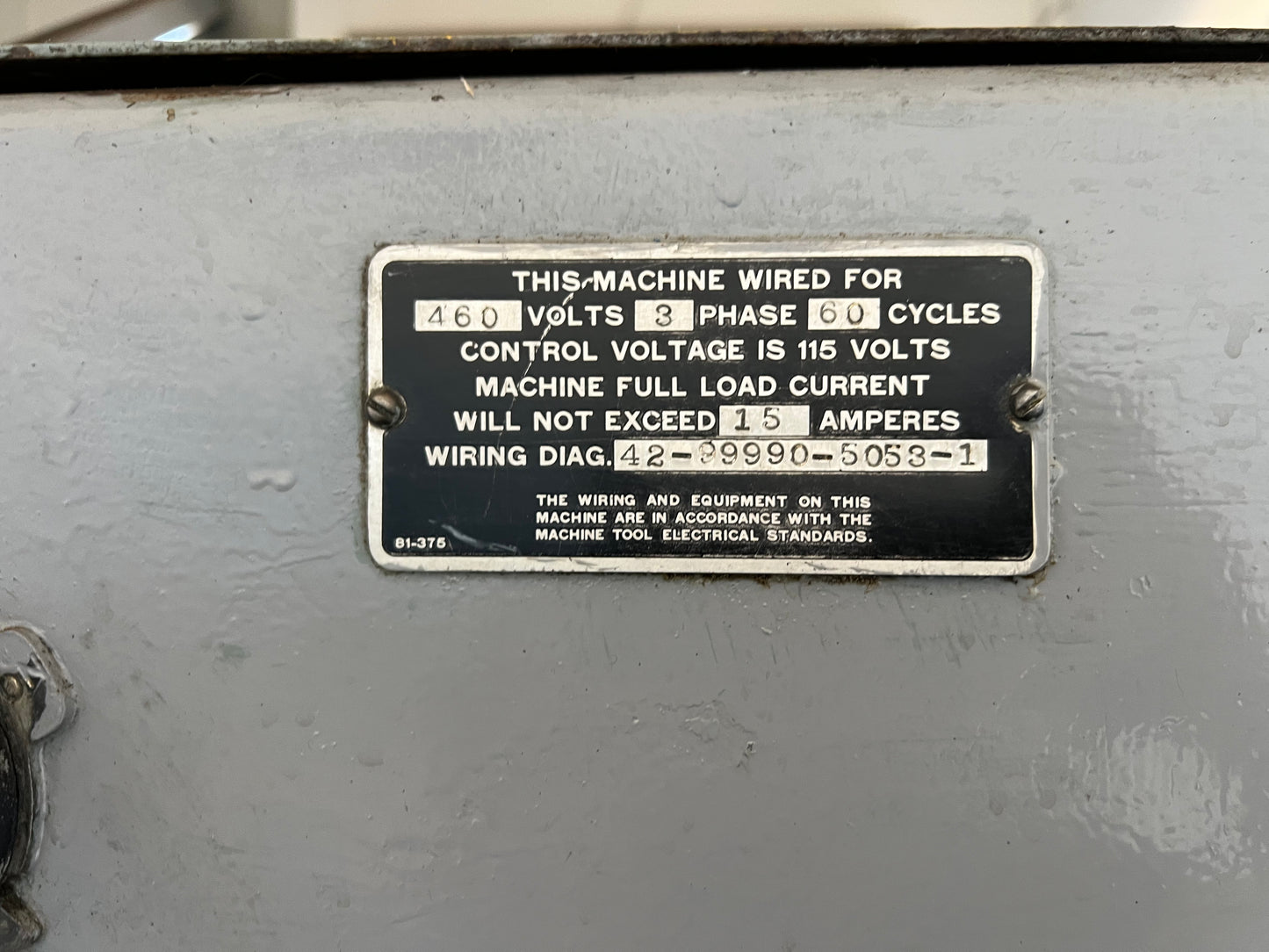 BROWN & SHARPE NO. 3 SCREW MACHINE 4 SPEEDS