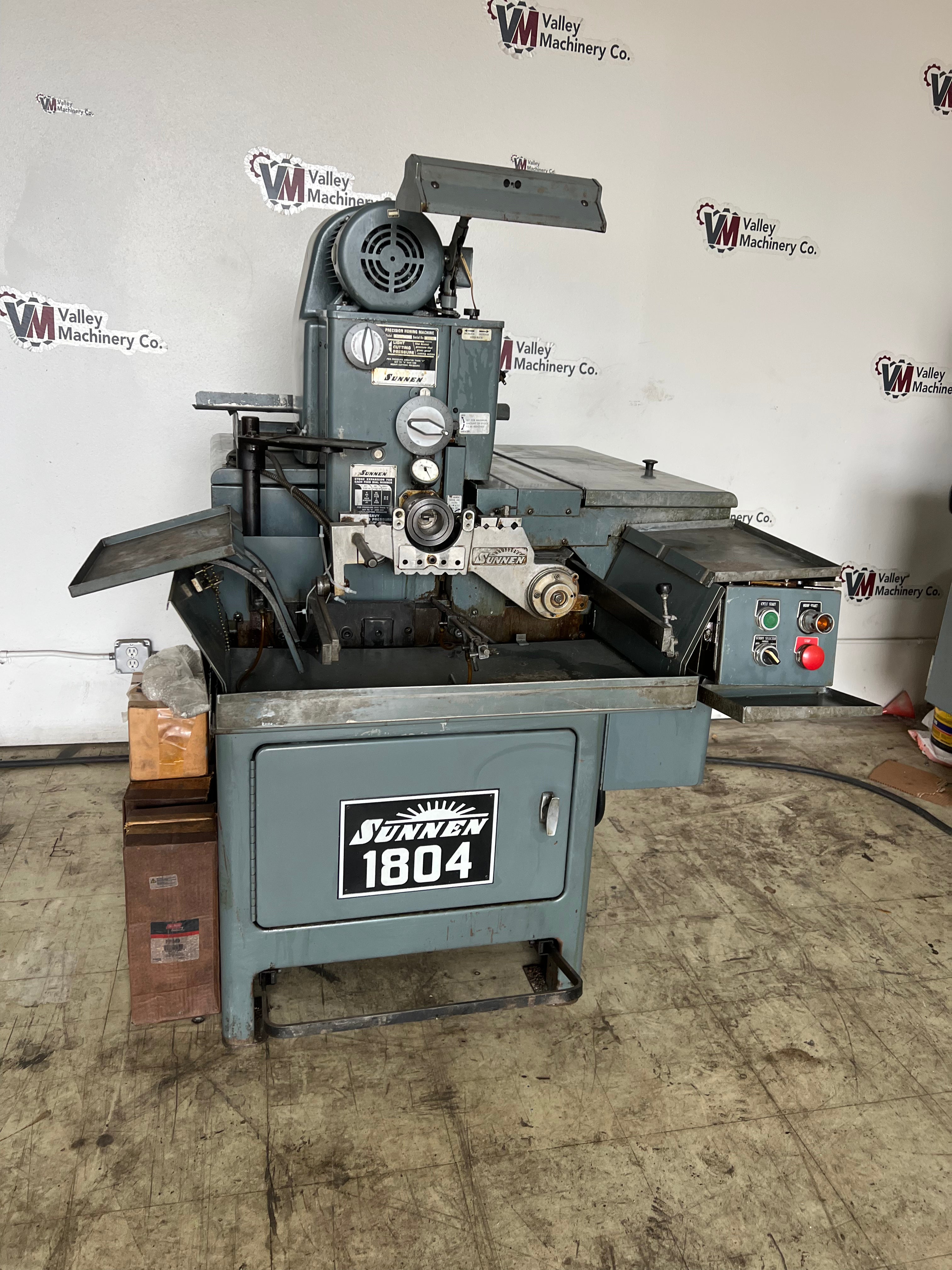 SUNNEN 1804 PRECISION HONING MACHINE – Valley Machinery Co