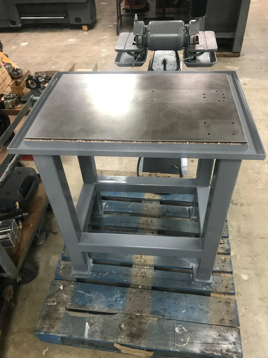 STEEL TABLE STAND 34" x 24" PLATE 1"