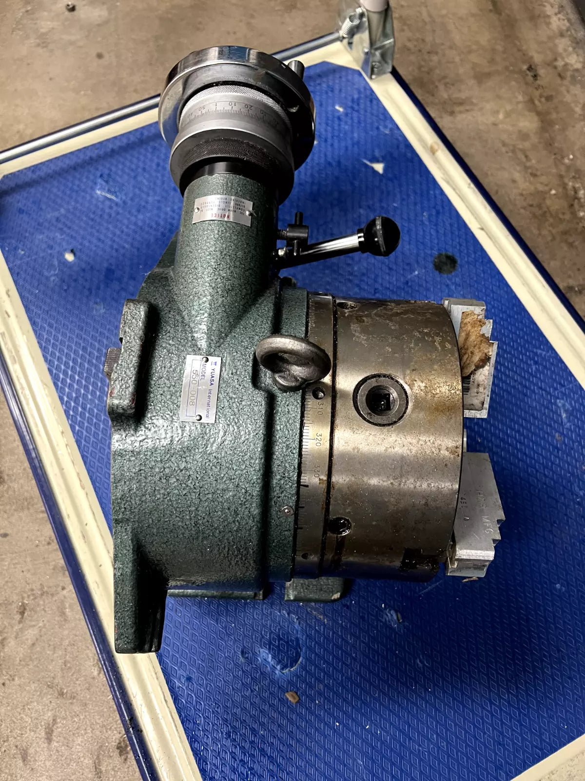 YUASA MANUAL ROTARY TABLE – Valley Machinery Co