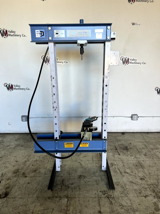 OTC 17 1/2 TON HYDRAULIC SHOP PRESS