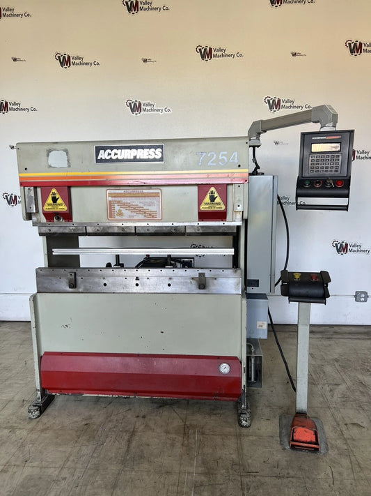 ACCUPRESS PRESS BRAKE 25 TONS