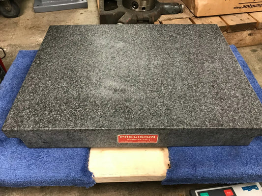 PRECISION GRANITE SURFACE PLATE 24"x18"x3.5"